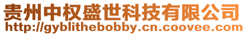 貴州中權盛世科技有限公司