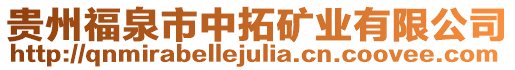 貴州福泉市中拓礦業(yè)有限公司