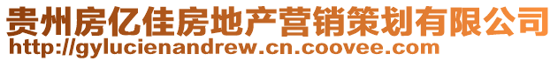 貴州房?jī)|佳房地產(chǎn)營(yíng)銷(xiāo)策劃有限公司