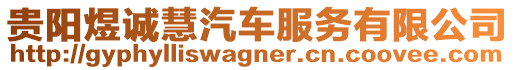 貴陽煜誠慧汽車服務(wù)有限公司