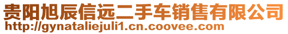 貴陽(yáng)旭辰信遠(yuǎn)二手車(chē)銷(xiāo)售有限公司