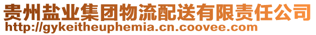 貴州鹽業(yè)集團物流配送有限責(zé)任公司