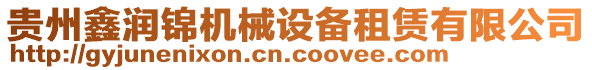 貴州鑫潤錦機(jī)械設(shè)備租賃有限公司