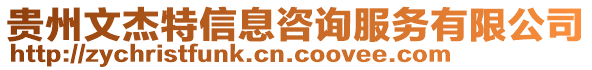 貴州文杰特信息咨詢服務(wù)有限公司