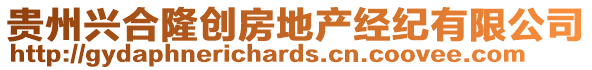 貴州興合隆創(chuàng)房地產(chǎn)經(jīng)紀有限公司