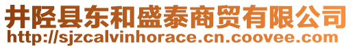 井陘縣東和盛泰商貿(mào)有限公司