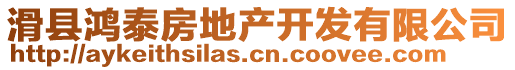 滑縣鴻泰房地產(chǎn)開(kāi)發(fā)有限公司