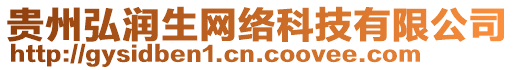 貴州弘潤生網絡科技有限公司