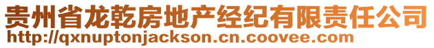 貴州省龍乾房地產(chǎn)經(jīng)紀(jì)有限責(zé)任公司