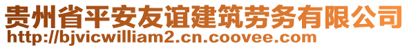 貴州省平安友誼建筑勞務(wù)有限公司