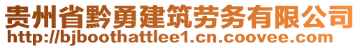 貴州省黔勇建筑勞務(wù)有限公司