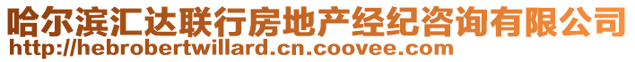 哈爾濱匯達聯(lián)行房地產經紀咨詢有限公司