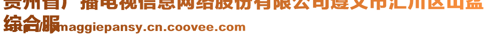 貴州省廣播電視信息網(wǎng)絡股份有限公司遵義市匯川區(qū)山盆
綜合服