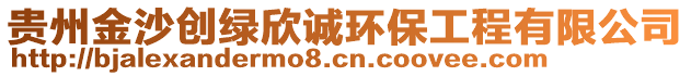 貴州金沙創(chuàng)綠欣誠環(huán)保工程有限公司