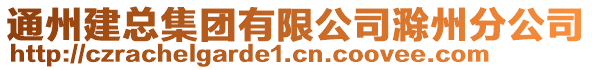 通州建總集團(tuán)有限公司滁州分公司