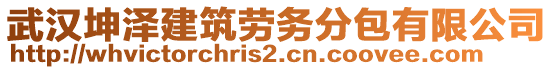 武漢坤澤建筑勞務(wù)分包有限公司