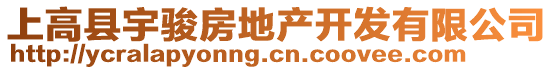 上高縣宇駿房地產(chǎn)開(kāi)發(fā)有限公司