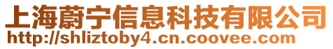 上海蔚寧信息科技有限公司