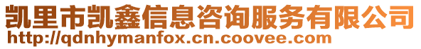 凱里市凱鑫信息咨詢服務有限公司