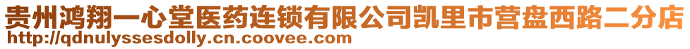 貴州鴻翔一心堂醫藥連鎖有限公司凱里市營盤西路二分店