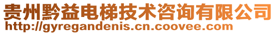 貴州黔益電梯技術(shù)咨詢有限公司