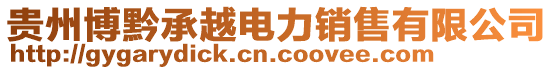 貴州博黔承越電力銷售有限公司