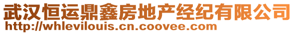 武漢恒運鼎鑫房地產(chǎn)經(jīng)紀(jì)有限公司