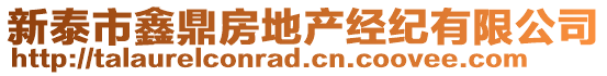 新泰市鑫鼎房地產(chǎn)經(jīng)紀(jì)有限公司