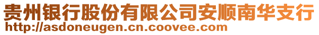 貴州銀行股份有限公司安順南華支行