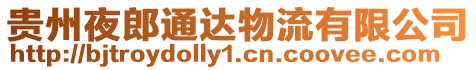 貴州夜郎通達物流有限公司