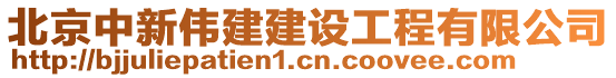 北京中新偉建建設(shè)工程有限公司