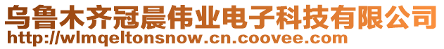 烏魯木齊冠晨偉業(yè)電子科技有限公司