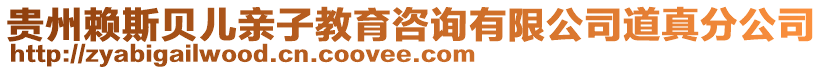 貴州賴斯貝兒親子教育咨詢有限公司道真分公司