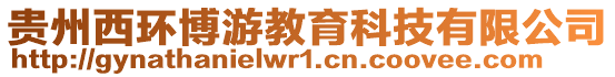 貴州西環(huán)博游教育科技有限公司