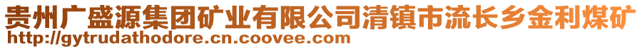 貴州廣盛源集團(tuán)礦業(yè)有限公司清鎮(zhèn)市流長(zhǎng)鄉(xiāng)金利煤礦