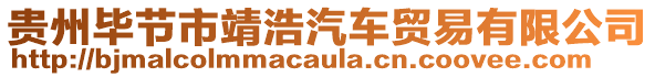 貴州畢節(jié)市靖浩汽車貿(mào)易有限公司