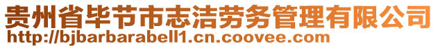 貴州省畢節(jié)市志潔勞務(wù)管理有限公司