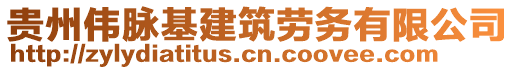 貴州偉脈基建筑勞務(wù)有限公司