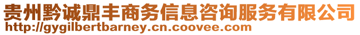 貴州黔誠(chéng)鼎豐商務(wù)信息咨詢服務(wù)有限公司