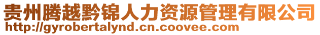 貴州騰越黔錦人力資源管理有限公司