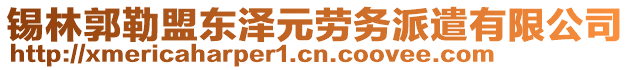 錫林郭勒盟東澤元勞務派遣有限公司