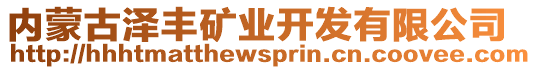 內(nèi)蒙古澤豐礦業(yè)開發(fā)有限公司