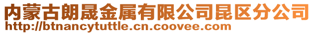 內蒙古朗晟金屬有限公司昆區分公司