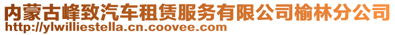 內(nèi)蒙古峰致汽車租賃服務(wù)有限公司榆林分公司