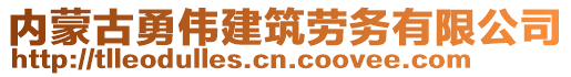 內(nèi)蒙古勇偉建筑勞務(wù)有限公司