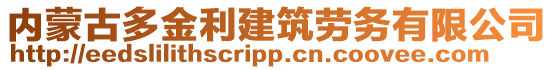 內(nèi)蒙古多金利建筑勞務(wù)有限公司