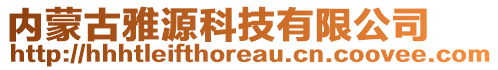 內(nèi)蒙古雅源科技有限公司