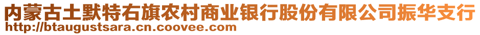 內(nèi)蒙古土默特右旗農(nóng)村商業(yè)銀行股份有限公司振華支行