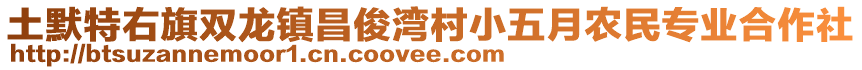 土默特右旗雙龍鎮(zhèn)昌俊灣村小五月農(nóng)民專業(yè)合作社