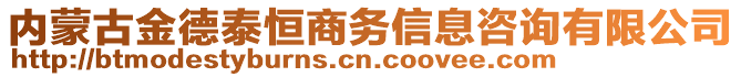 內(nèi)蒙古金德泰恒商務(wù)信息咨詢有限公司